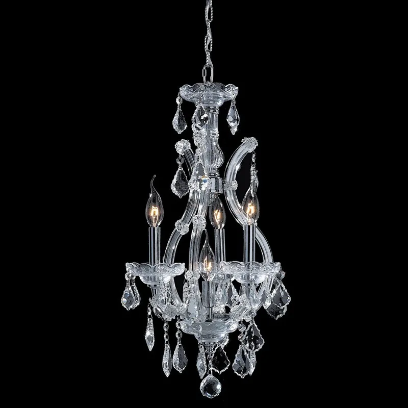 Belvedere Maria Theresa Chandelier, 12" in gold