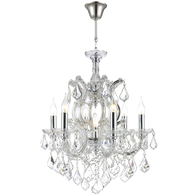 Belvedere Maria Theresa Chandelier, 22" in gold – detail