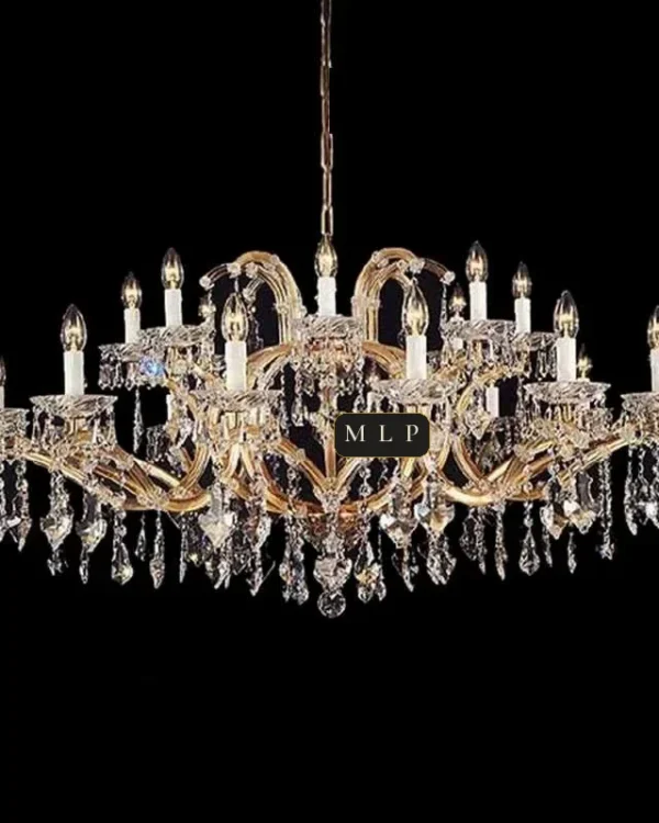 Hofburg Maria Theresa Chandelier, 51" in gold