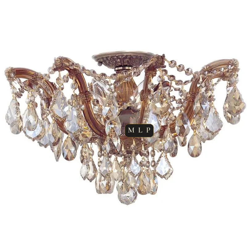 Ligne Maria Theresa Chandelier, 19" in polished chrome
