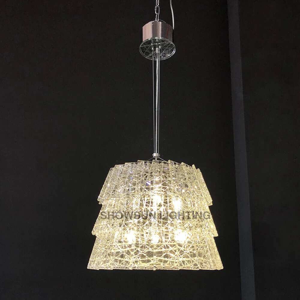 Beauvais Crystal Chandelier, 16" in polished chrome