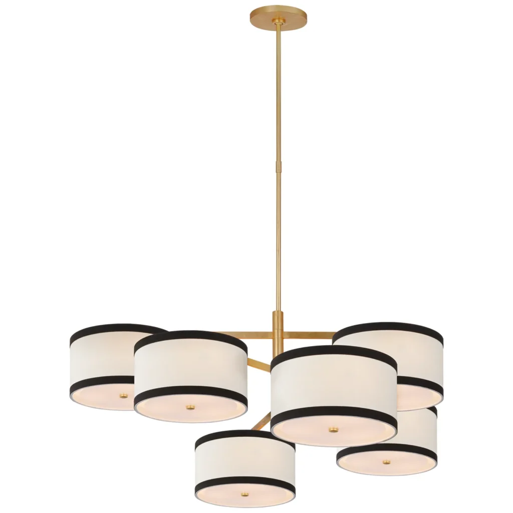 Doré Chandelier, 41" in gold