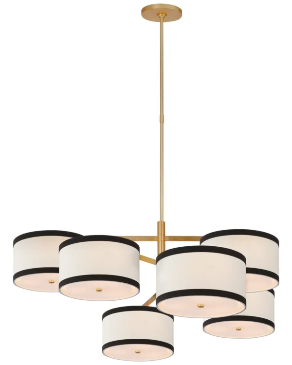Doré Chandelier, 41" in gold