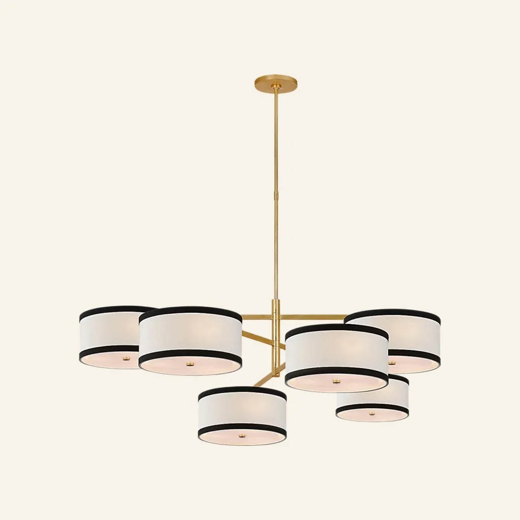 Doré Chandelier, 53" in gold