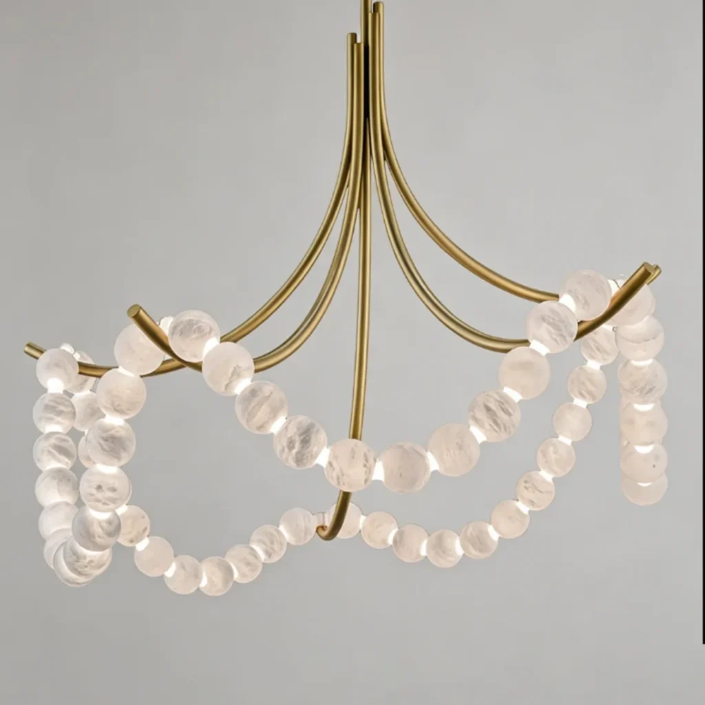 Astre Alabaster Chandelier