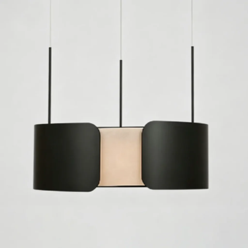 Aube Round Alabaster Chandelier, 28"