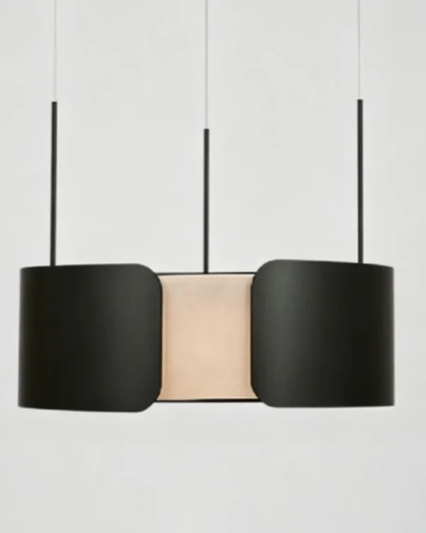Aube Round Alabaster Chandelier, 28"