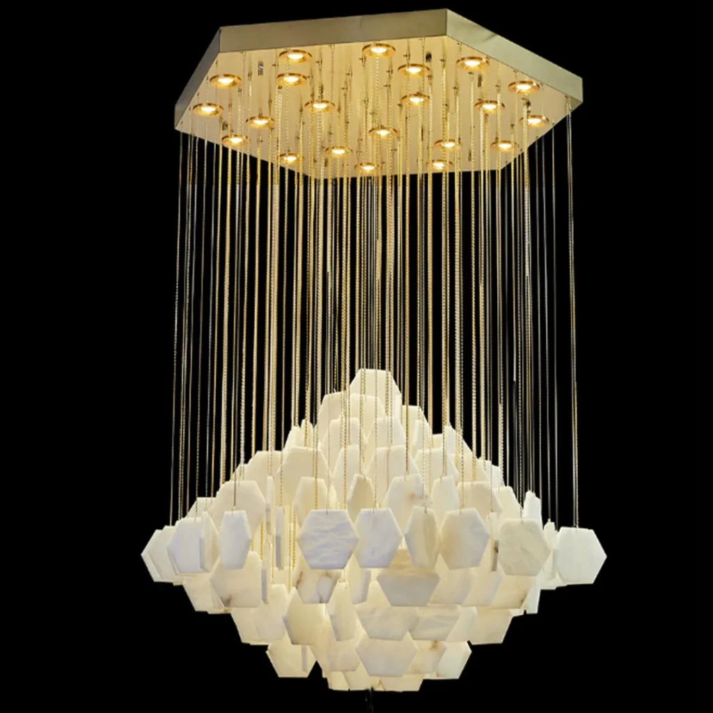Brume Alabaster Chandelier
