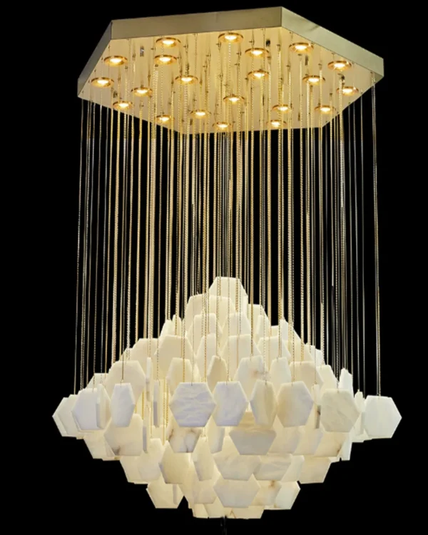 Brume Alabaster Chandelier