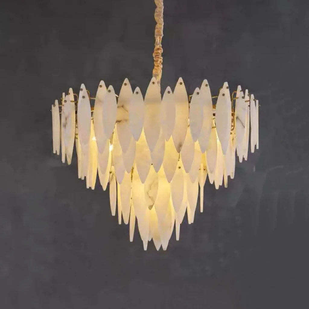 Clarté Alabaster Chandelier