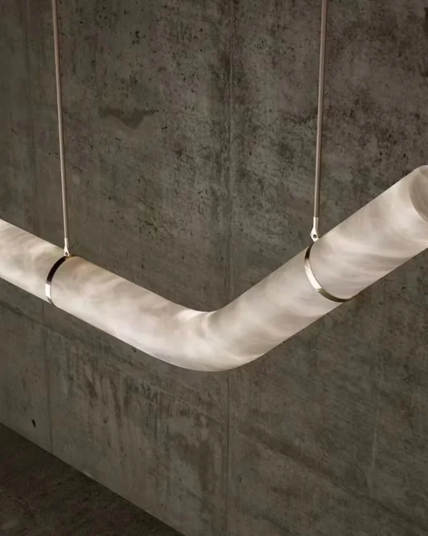 Ivoire Linear Alabaster Chandelier II