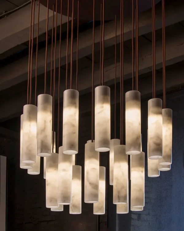 Nacre Alabaster Chandelier
