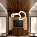 Sélène Alabaster Chandelier II, 33"