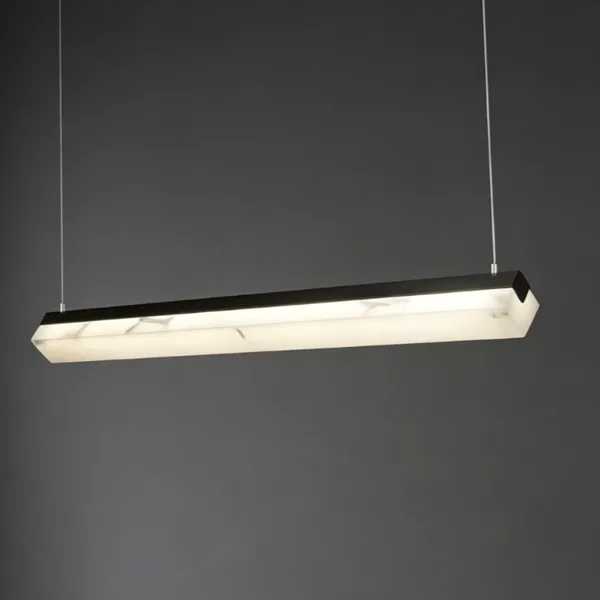 Écume Linear Alabaster Chandelier