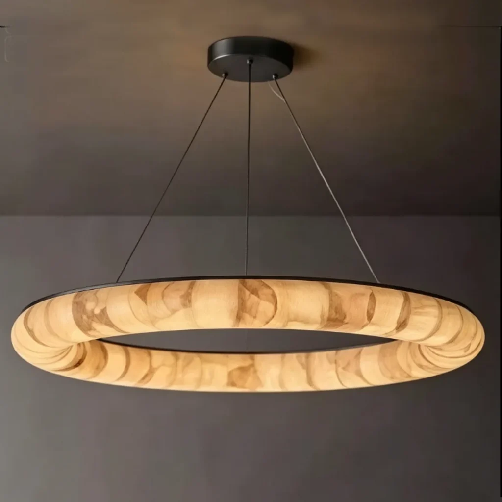 Écume Alabaster Chandelier