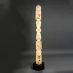 Clarté Alabaster Floor Lamp, 71"