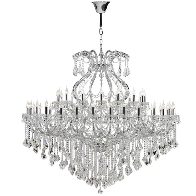 Belvedere Maria Theresa Grand Chandelier, 71" in gold – detail