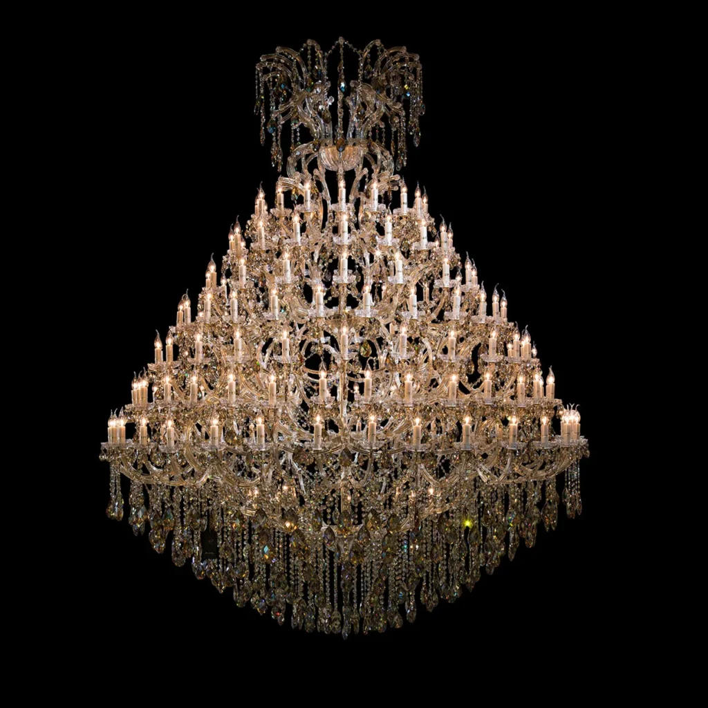 Couronne Maria Theresa Grand Chandelier, 98" in gold