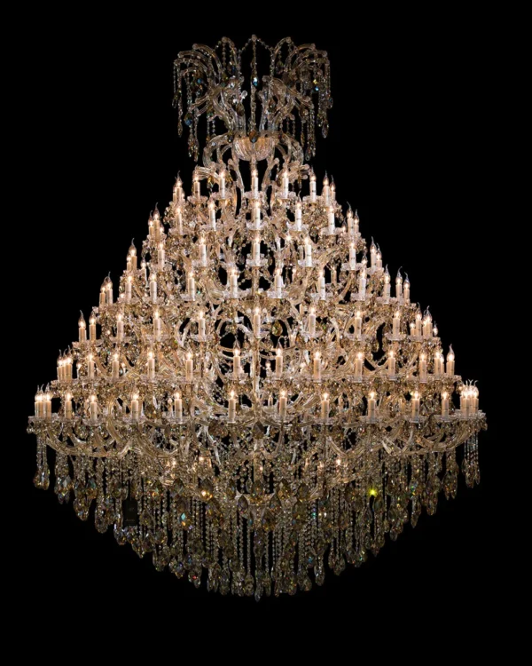 Couronne Maria Theresa Grand Chandelier, 98" in gold