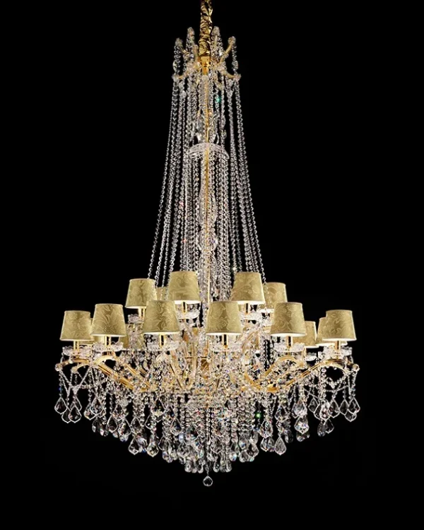 Esterházy Maria Theresa Grand Chandelier, 55" in gold