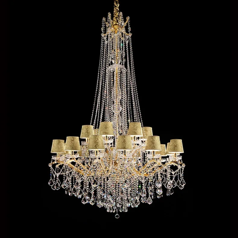 Esterházy Maria Theresa Grand Chandelier, 55" in gold