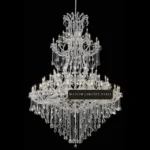 Kinsky Maria Theresa Grand Chandelier, 72" in polished chrome