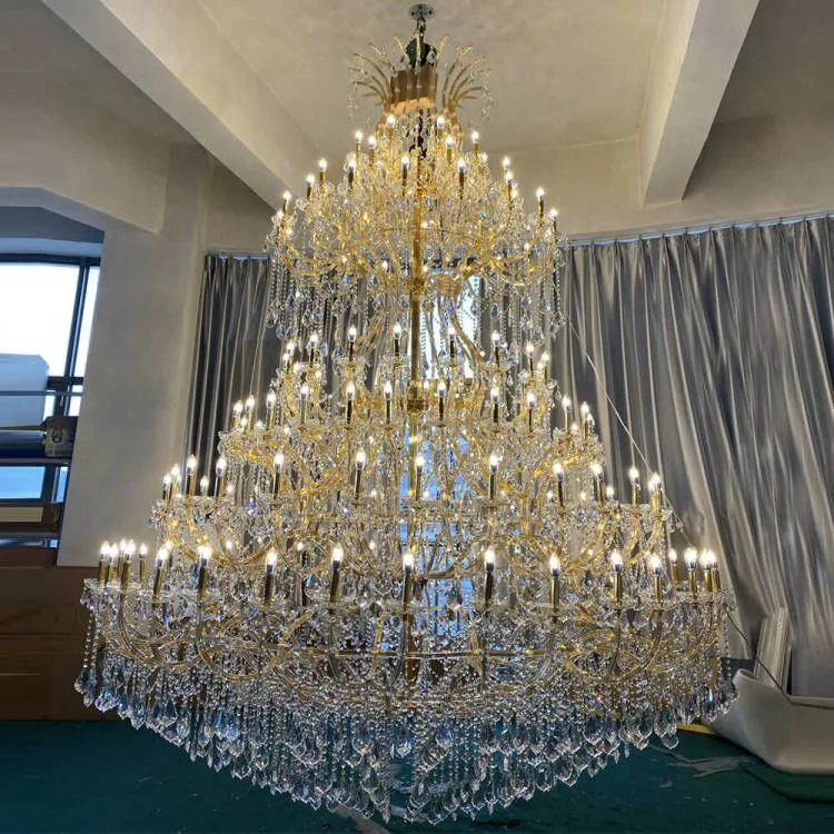 Kinsky Maria Theresa Grand Chandelier, 108" in gold