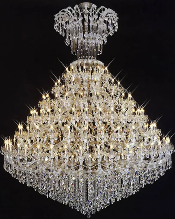 Mirabell Maria Theresa Grand Chandelier, 97" in polished chrome