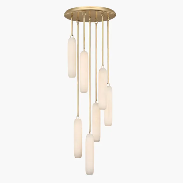 Astre Alabaster Grand Chandelier