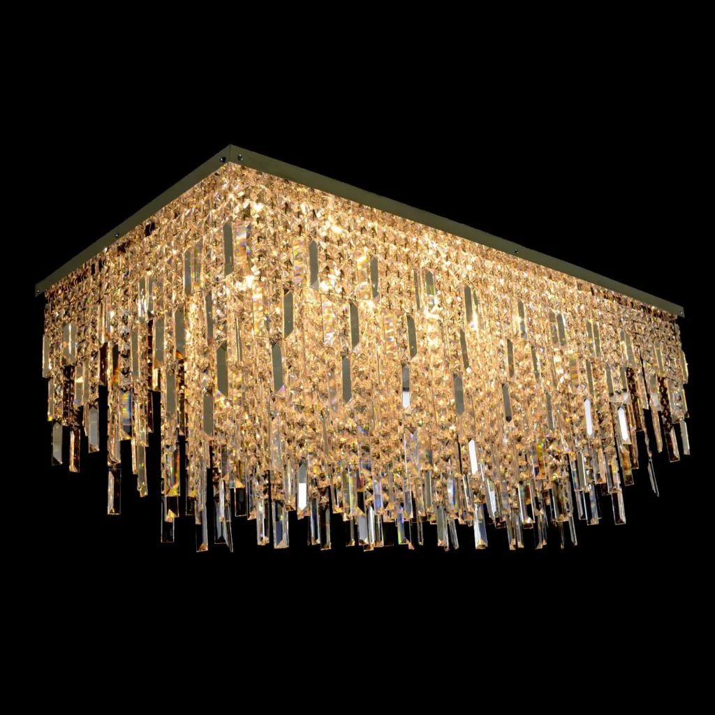 Couronne Linear Crystal Grand Chandelier, 24"