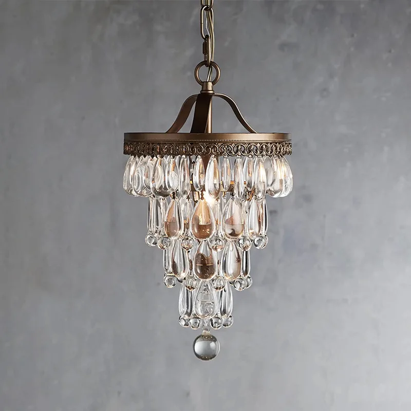 Laiton Glass 1-Light Pendant, 10" × 14" H in gold