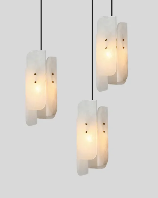 Albe Alabaster Pendant, 1-Light