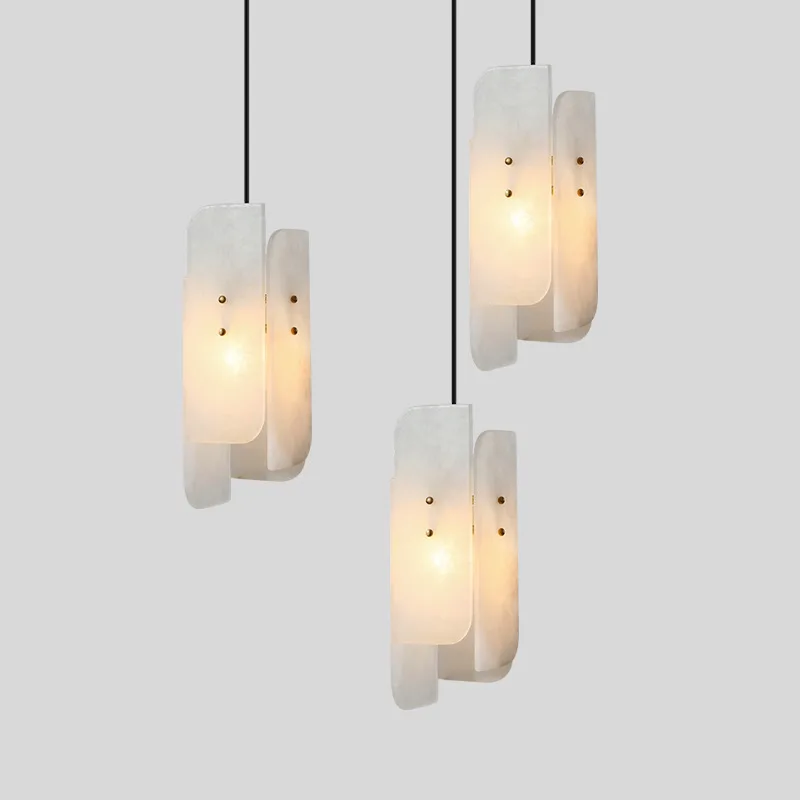 Albe Alabaster Pendant, 1-Light
