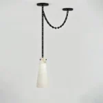 Brume Alabaster Pendant, 1-Light