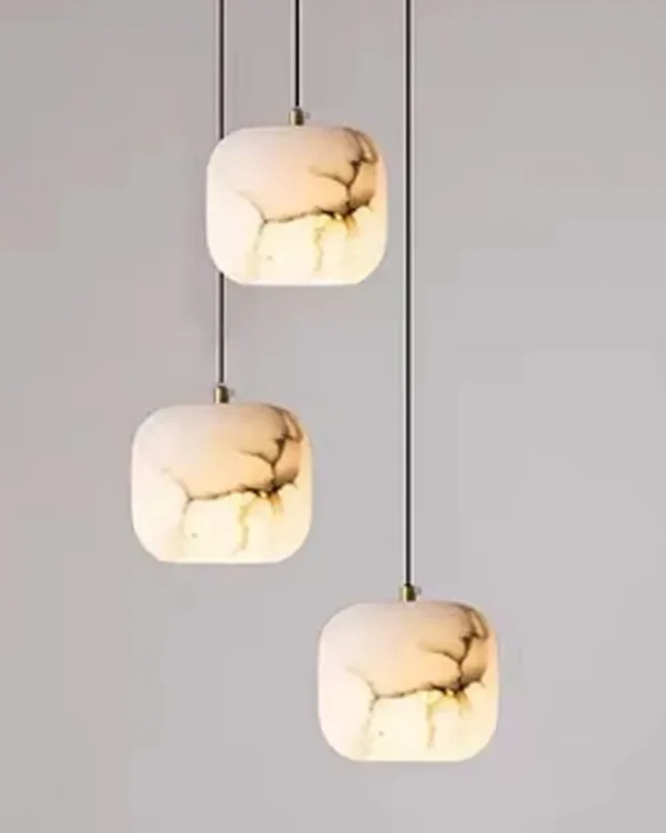 Clarté Alabaster Pendant, 1-Light