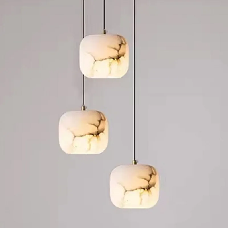 Clarté Alabaster Pendant, 1-Light