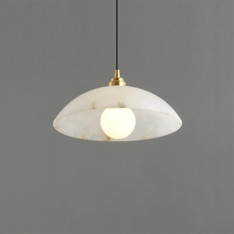 Craie Alabaster Pendant, 1-Light