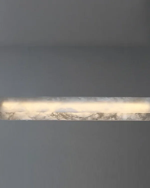 Dune Linear Alabaster Pendant