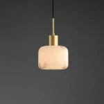 Halo Alabaster Pendant