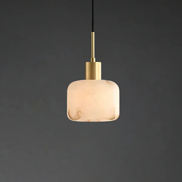Halo Alabaster Pendant