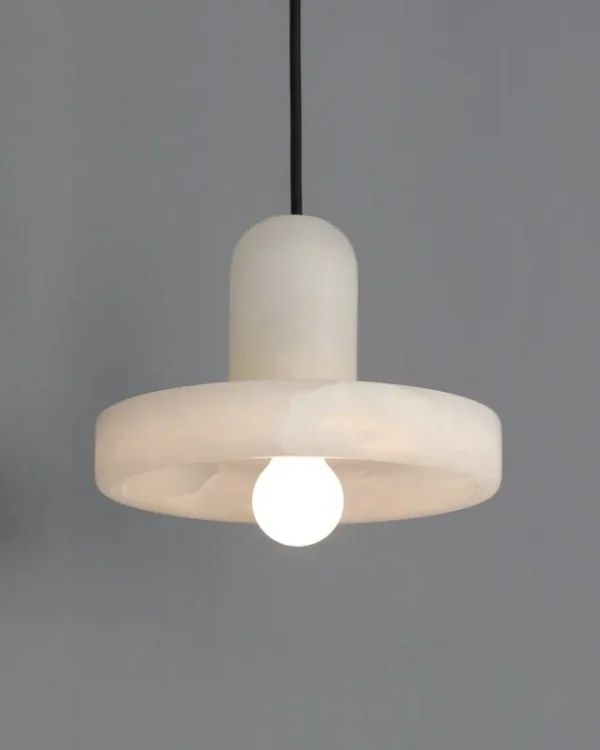 Lait Alabaster Pendant, 1-Light