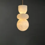 Sable Alabaster Pendant