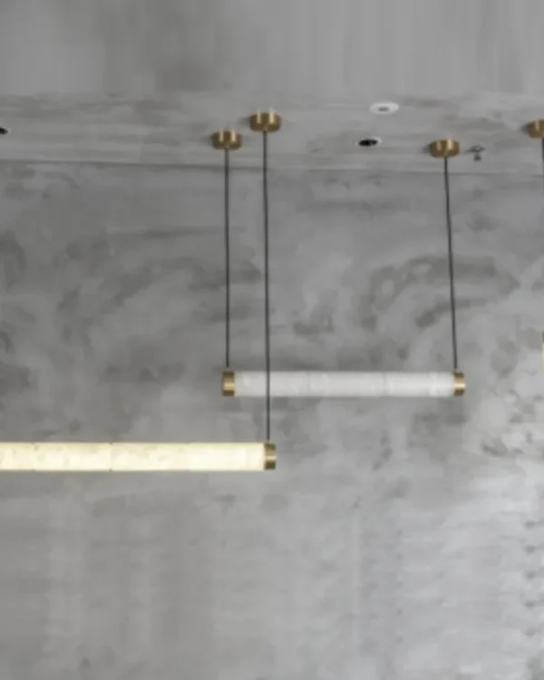 Éclat Linear Alabaster Pendant