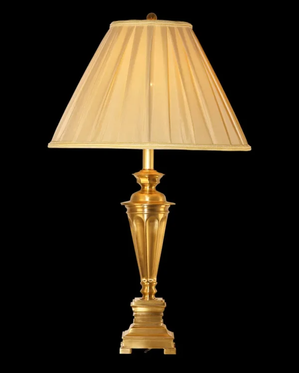 Neuilly Brass 1-Light Table Lamp II, 31" in Antique Brass in antique brass