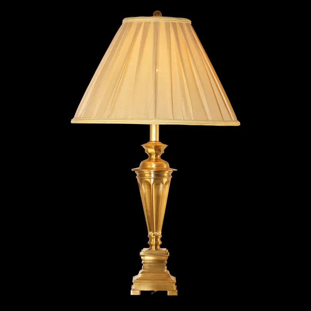 Neuilly Brass 1-Light Table Lamp II, 31" in Antique Brass in antique brass