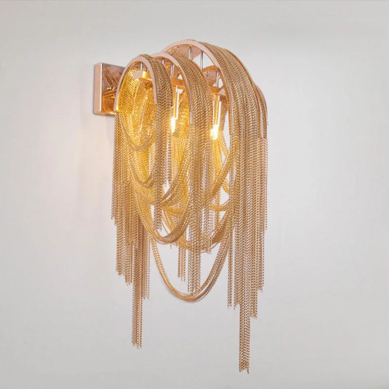 Marly Iron Wall Sconce, 2-Light in gold