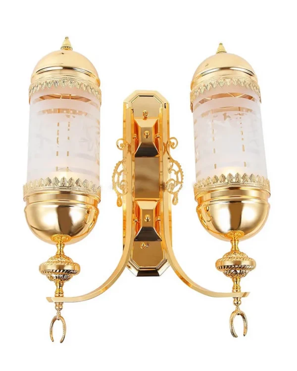 Prestige Wall Sconce, 28" H in Gold in gold