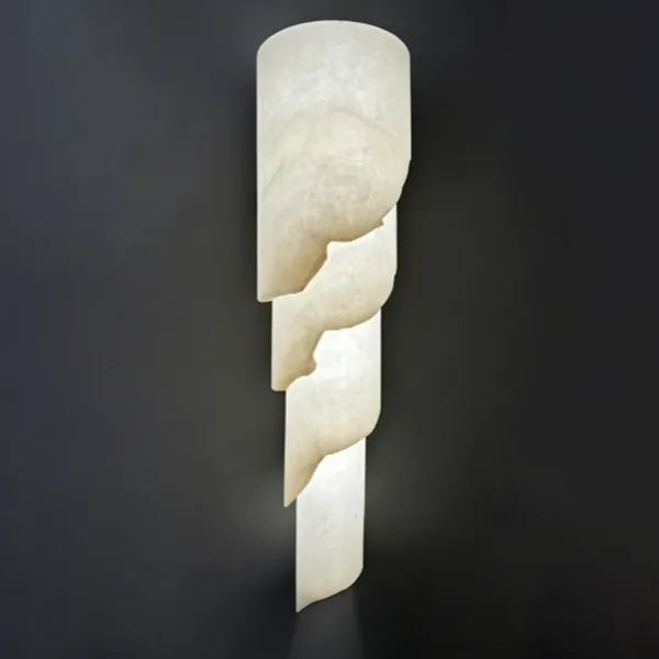 Aurore Alabaster Wall Sconce