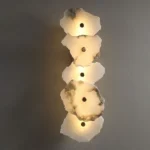 Blanche Alabaster Wall Sconce