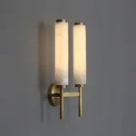 Halo Alabaster Wall Sconce, 2-Light